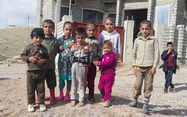 Jazydzcy uchodźcy w jednym z obozów w Kurdystanie. Fot. Defend International, Flickr.com