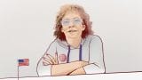 Debbie Dooley. Współzałożycielka Tea Party. Ilustracja Anna Pluta.