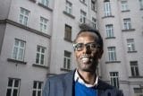 Elmi Abdi, prezes Fundacji dla Somalii. Fot. Jakub Szafrański.