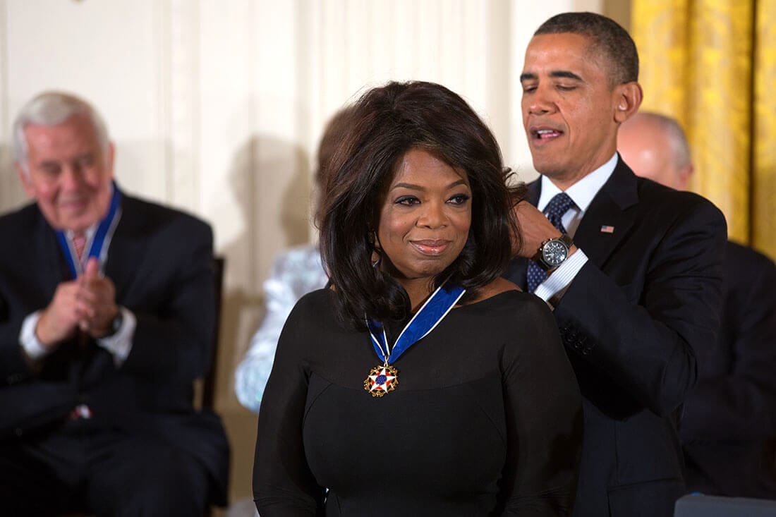 Oprah Winfrey i Barack Obama. Fot. Wikipedia Commons, CC