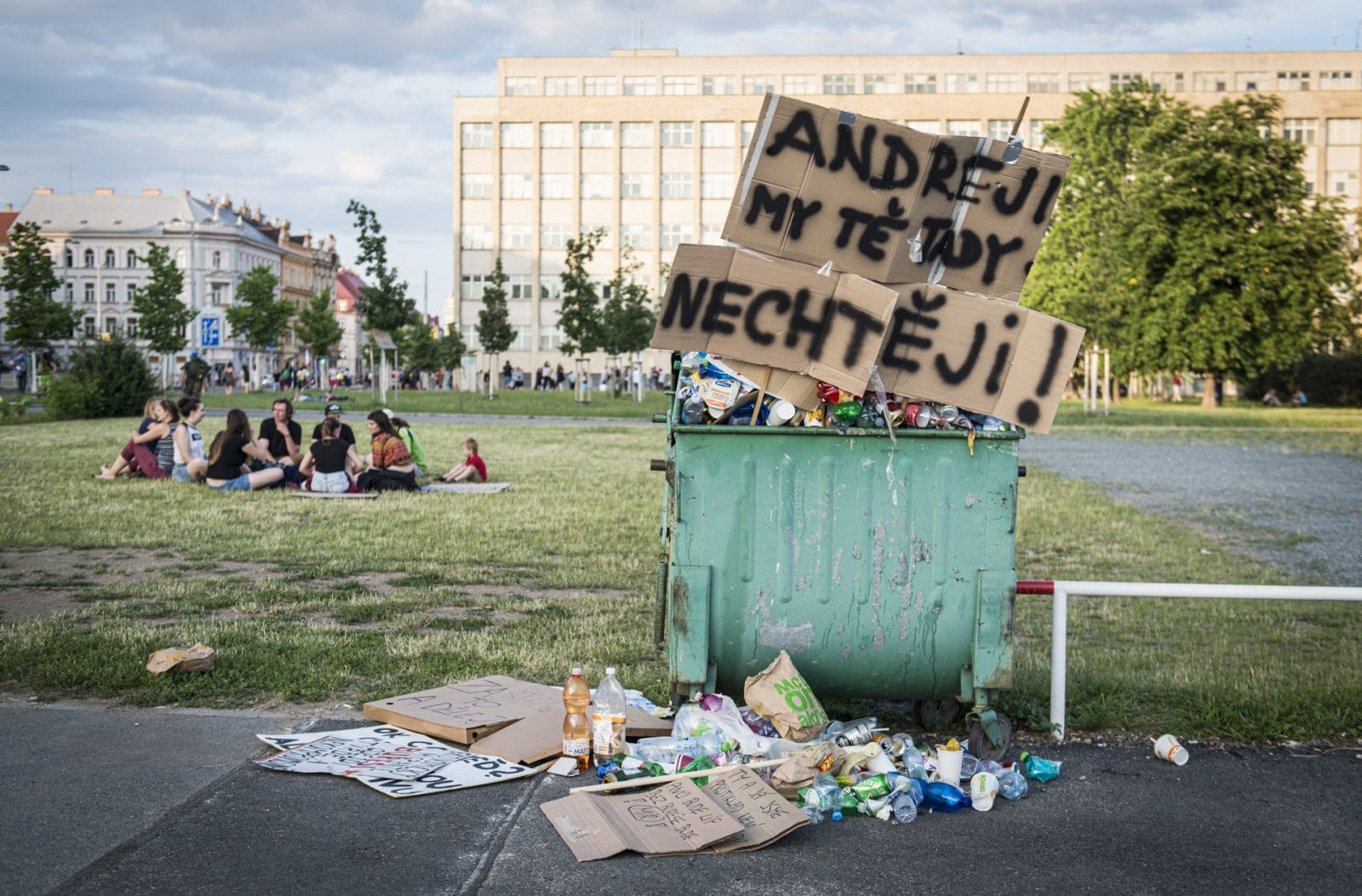 Praga-protesty-andrej-babis-2019