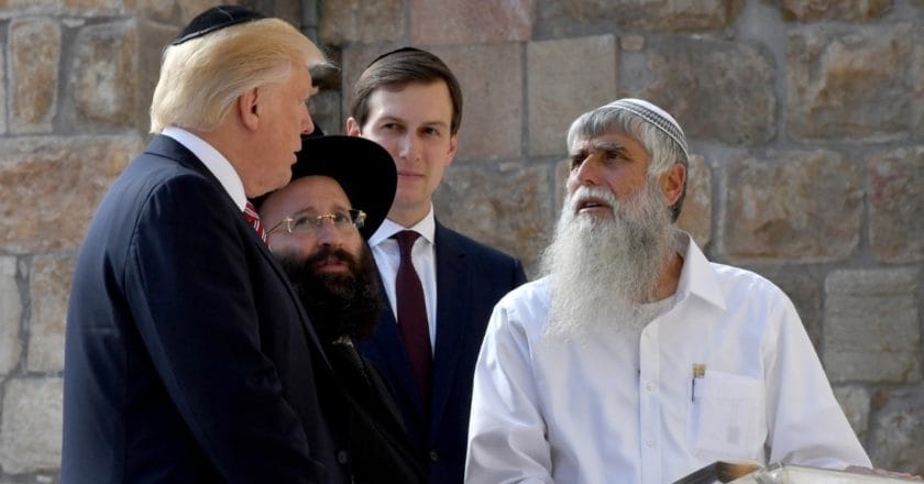 Donald Trump i Jared Kushner z wizytą w Izraelu