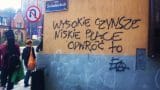 Graffiti w Poznaniu: Wysokie czynsze, niskie płace
