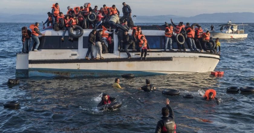 uchodźcy na Morzu Śródziemnym