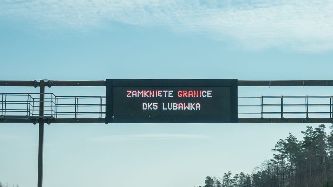 Autostrada A4 w okolicach Zgorzelca. Fot. Jakub Szafrański