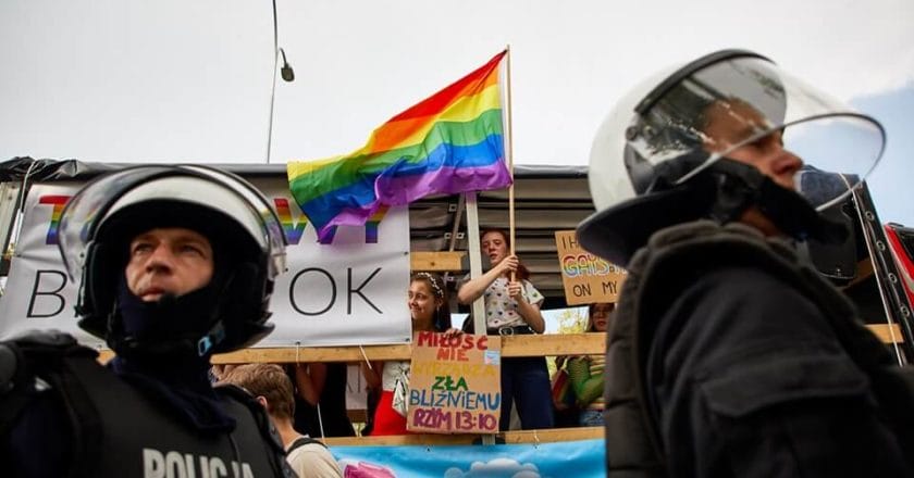 Marsz Równości w Białymstoku. Fot. Tomas Rafa
