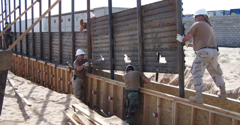 Budowa muru na granicy z Meksykiem
