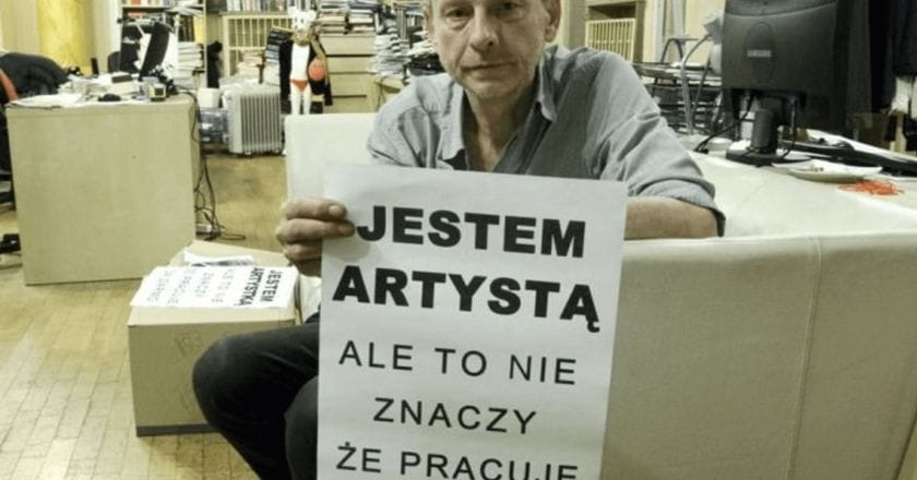 Zbigniew-Libera-strajk-artystow