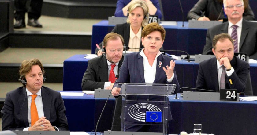 Beata Szydlo Parlament Europejski