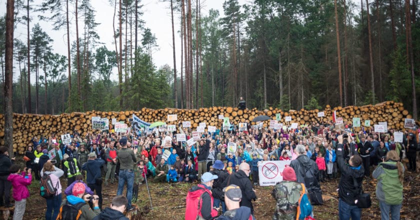 Na spacer-manifestację przyjechało ponad 750 osób z całej Polski.