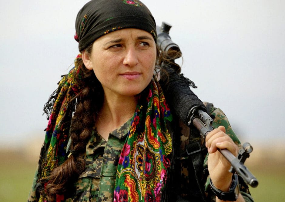 Partyzanci Powszechnej Jednostki Ochrony YPG, Kurdystan. Fot. Kurdishstruggle, Flickr.com