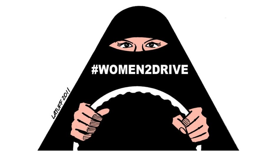 Women to drive. Fot. Wikimedia commons
