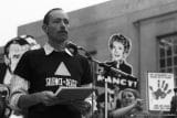 Vito Russo w czasie protestów ACT UP pod koniec lat 80. Fot. Rick Gerharter/HBO Documentary Films