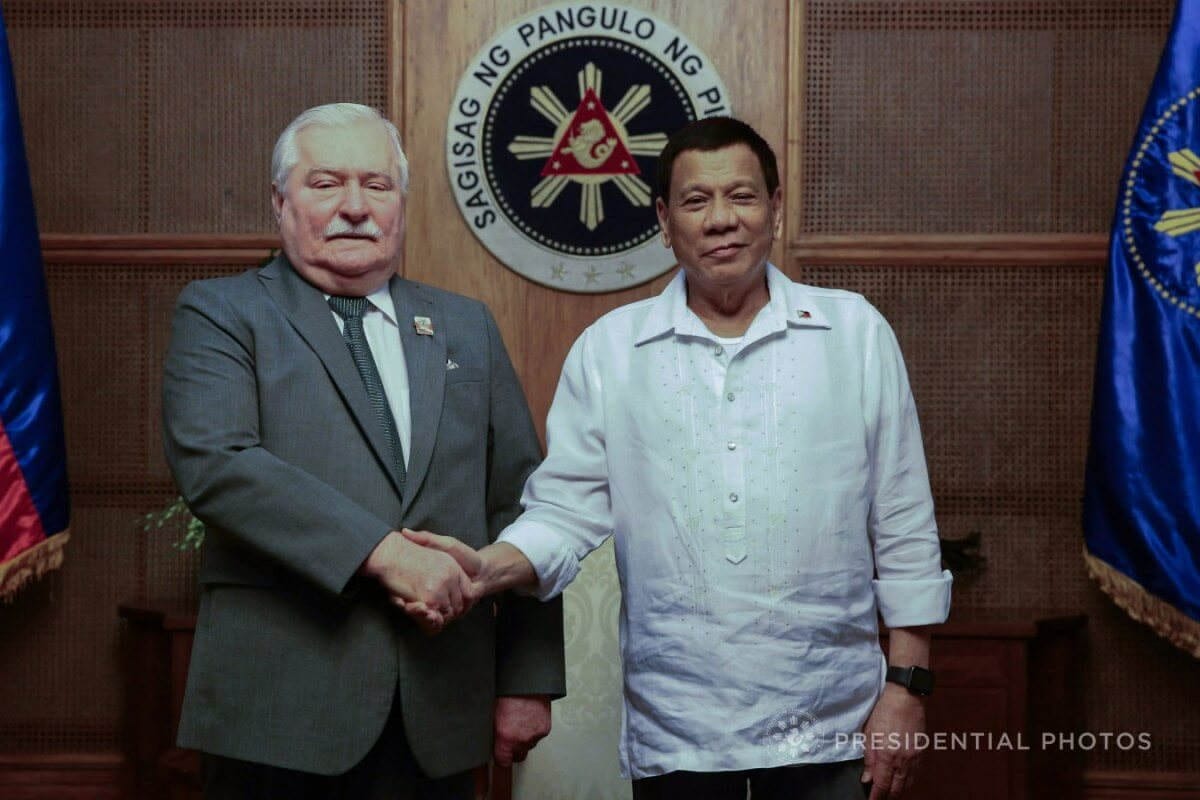 Wałęsa, Duterte