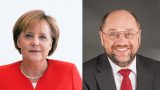 Angela Merkel i Martin Schulz. Fot. Wikimedia Commons