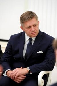 Zdymisjonowany premier Słowacji Robert Fico. Fot. kremlin.ru