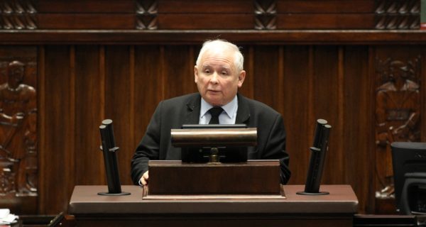 Jarosław kaczyński. Fot. Kancelaria Sejmu/Krzysztof Białoskórski