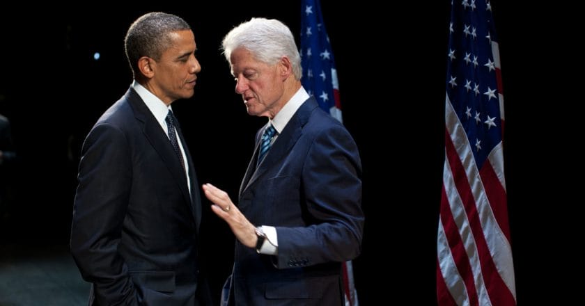 Barack Obama i Bill Clinton