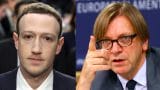 Mark Zuckerberg, Guy Verhofstadt
