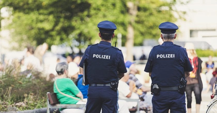 policja niemiecka
