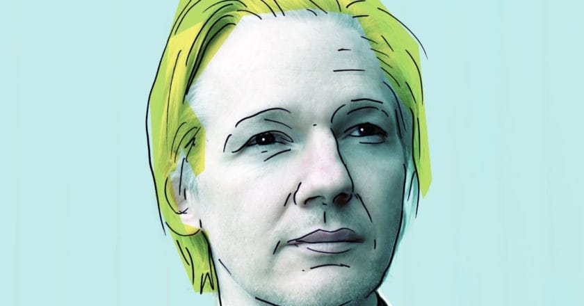 Julian Assange, Fot.Espen Moe, CC