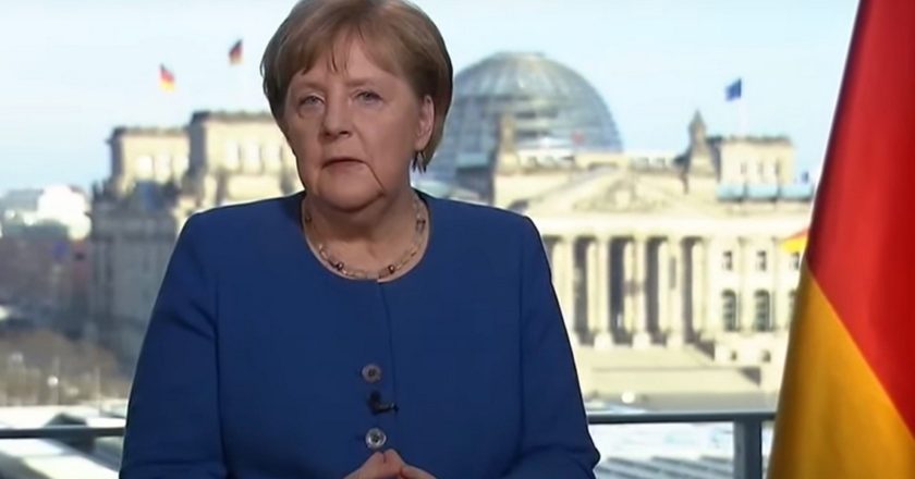 Angela Merkel. Fot. ARD/youtube.com