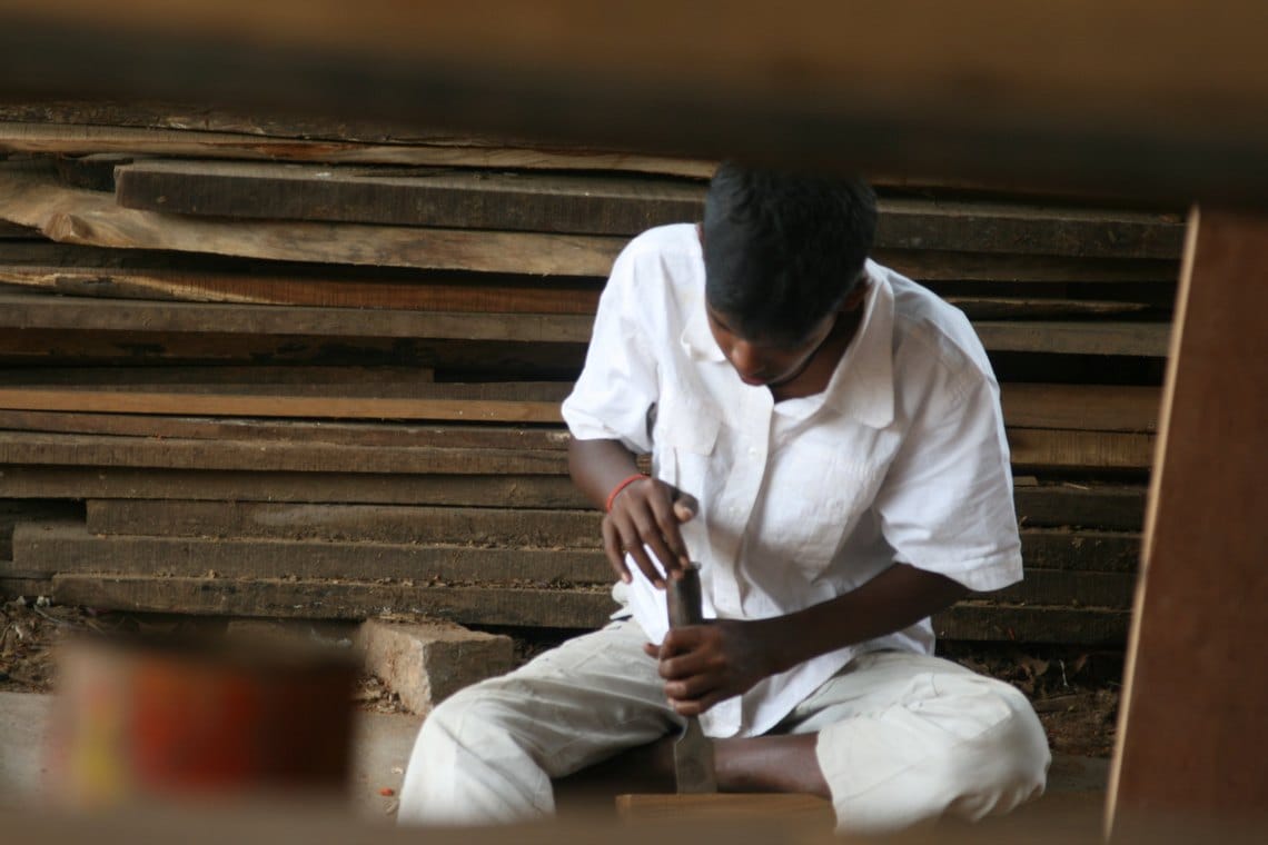 Praca w Auroville. Fot. Pradeep/Flickr.com