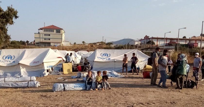 moria grecja uchodźcy