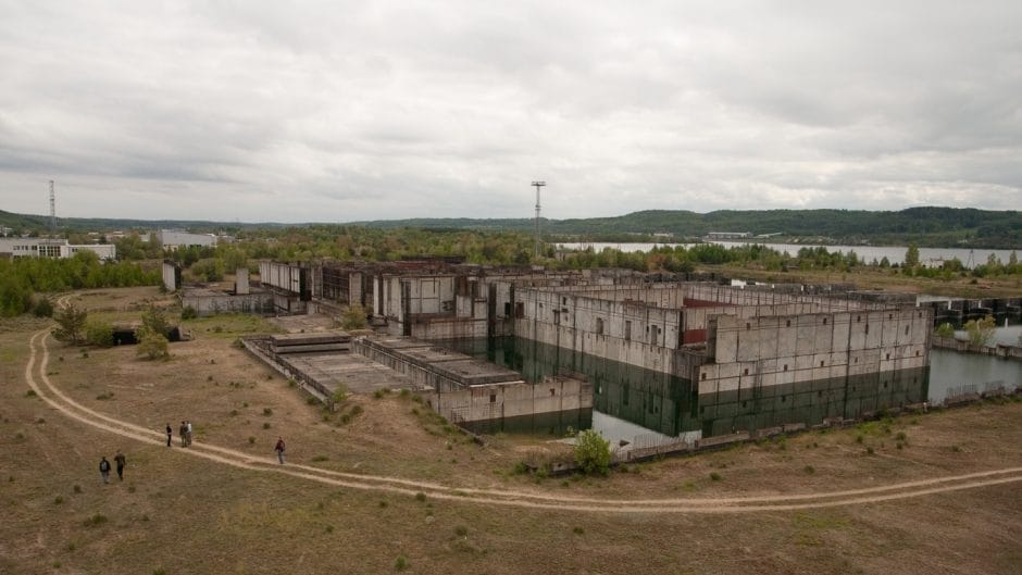 Porzucona budowa elektrowni atomowej w Żarnowcu. Fot. Adam Kuśmierz/Flickr.com