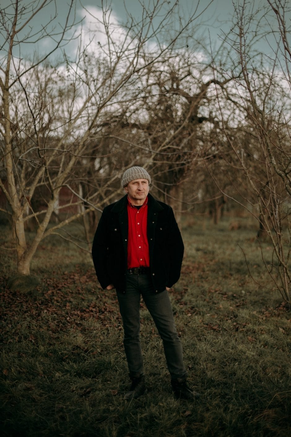 Robert Kuryluk, rolnik ekologiczny ze wsi Holeszów, fot. Dawid Żuchowicz