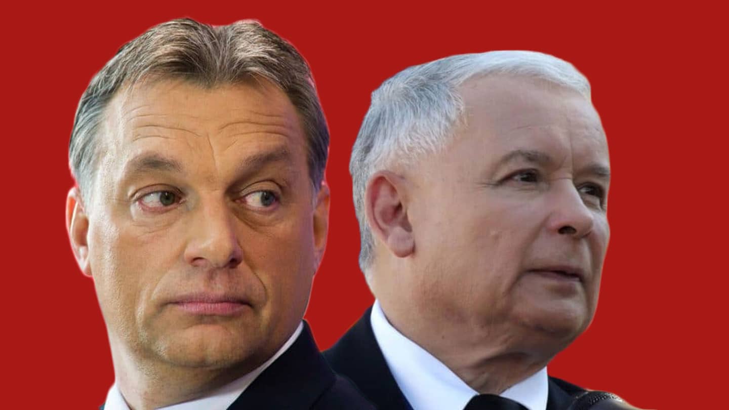 Jarosław Kaczyński i Viktor Orbán. Fot. Wikimedia Commons