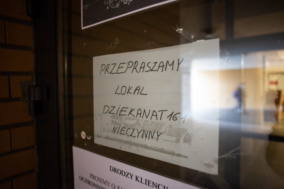 Pub w jednym z akademików SGGW. Fot. Jakub Szafrański.
