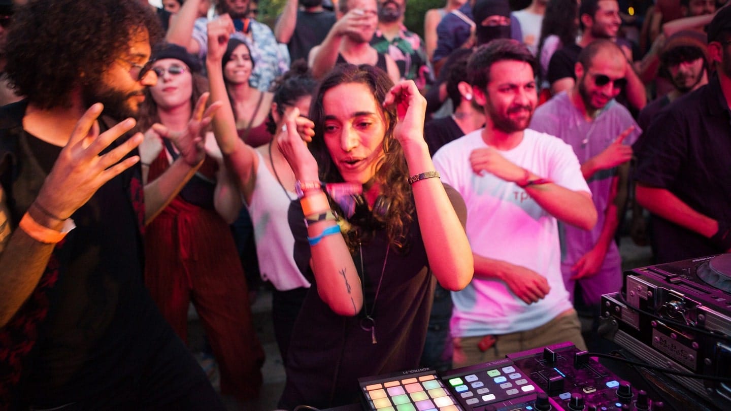 DJ Sama Abdulhad Fot. Palestine Music Expo/Nayef