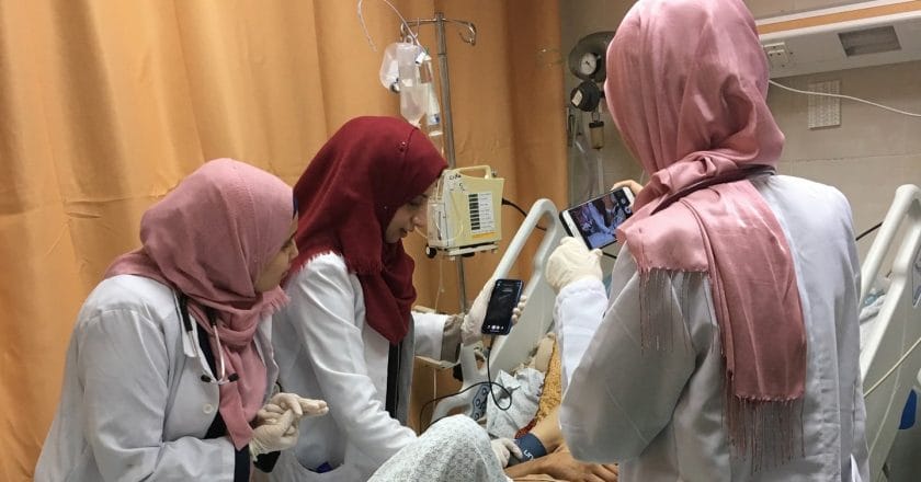 gaza palestyna pielęgniarki