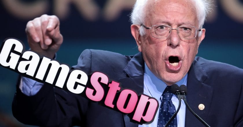 Bernie Sanders gamestop