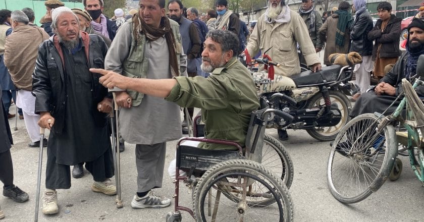 Afganistan, osoby z niepełnosprawnością. Fot. Jagoda Grondecka