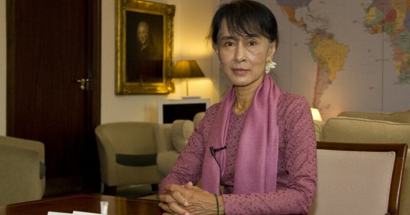 Aung San Suu Kyi Fot. Simon Davis/DFID