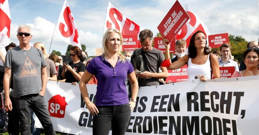 Przywódczyni holenderskich socjalistów Lilian Marijnissen Fot. facebook.com/SocialistischePartij
