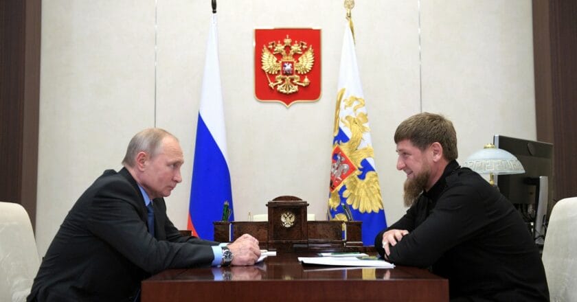 Władimir Putin i Ramzan Kadyrow Fot. kremlin.ru