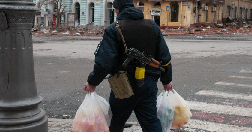 Ukraiński policjant w Charkowie Fot. Fotoreserg/Depositphotos