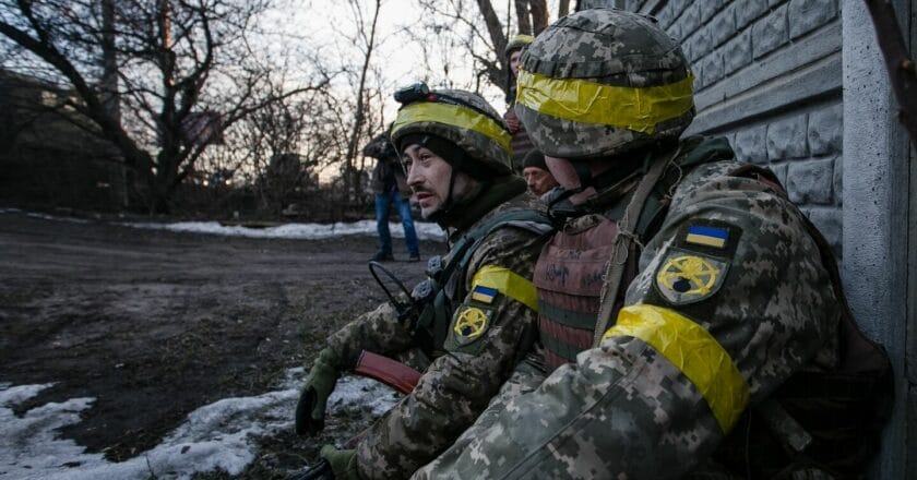 Ukraińscy żołnierze w Charkowie Fot.standwithukraine/Depositphotos