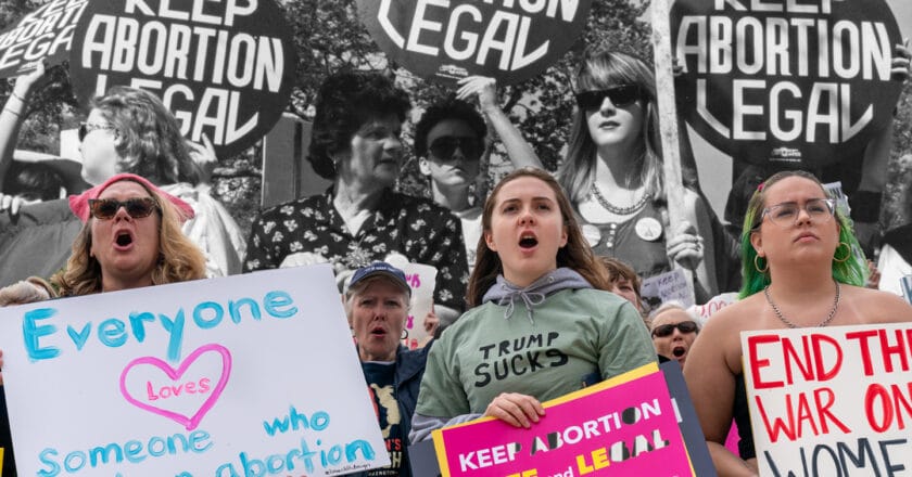 Dwa pokolenia amerykanek w obronie prawa do aborcji Fot. Lorie Shaull/flickr.com, ed. KP