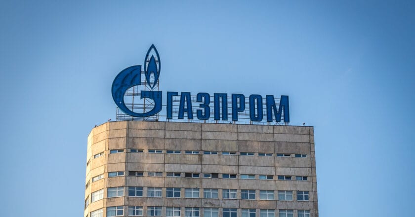 Budynek Gazpromu w Moskwie Fot. Thawt Hawthje/flickr.com