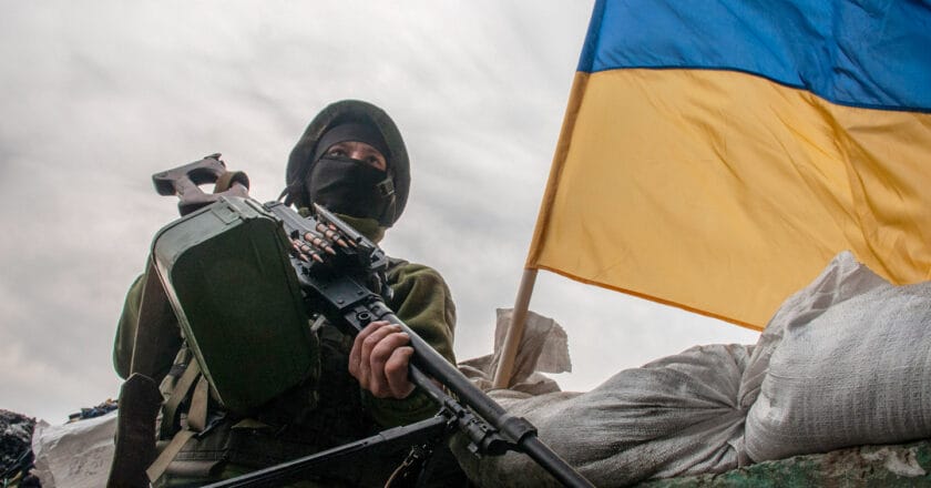 Ukraiński posterunek w pobliżu Charkowa Fot. Fotoreserg/Depositphotos