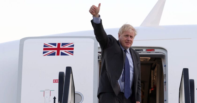 Boris Johnson Fot. Andrew Parsons/No 10 Downing Street