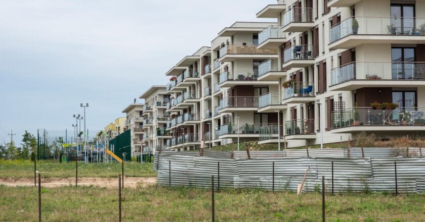 Nowe osiedle mieszkaniowe na lubelskim Felinie Fot. Jakub Szafrański