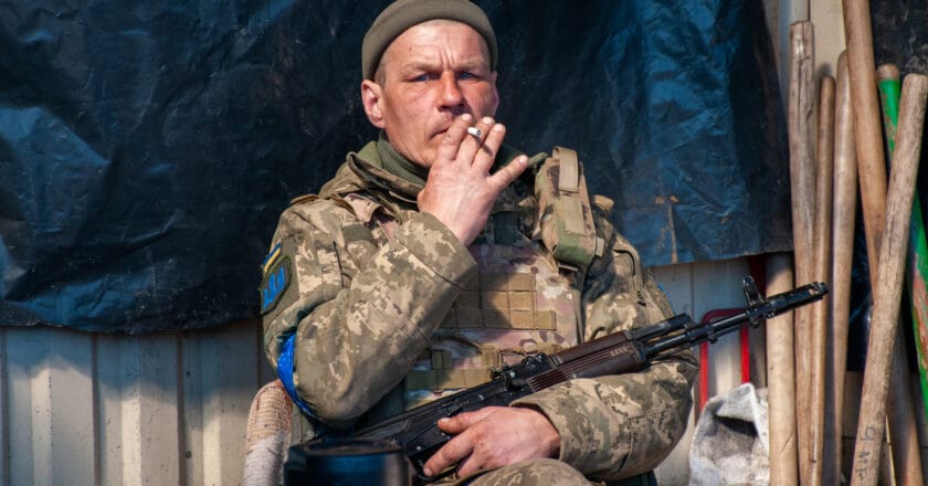Ukraiński żołnierz w Charkowie Fot. Fotoreserg/Depositphotos