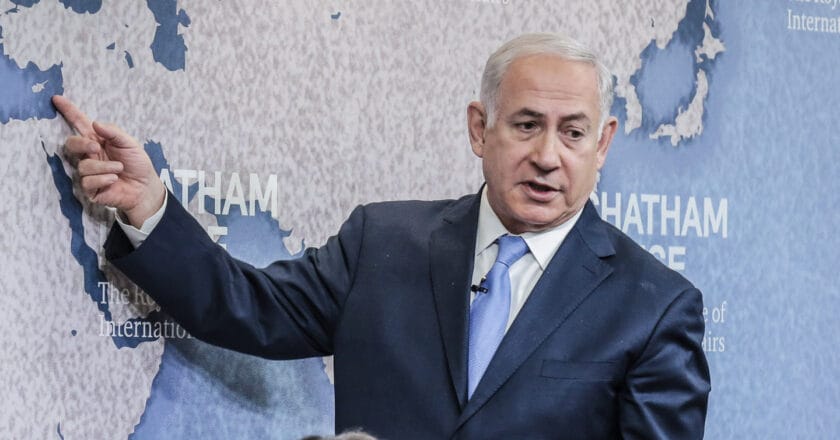 Benjamin Netanyahu. Fot. Chatham House