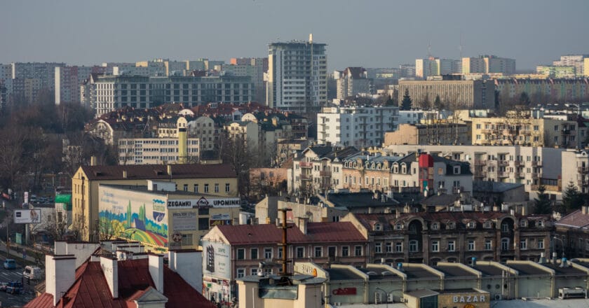 Panorama Lublina. Fot. Jakub Szafrański