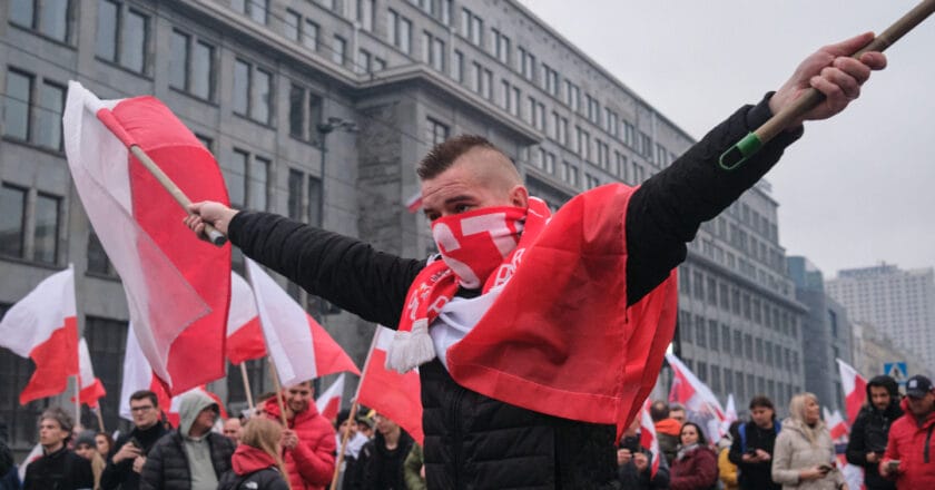 Marsz Niepodległości 2022 w Warszawie. Fot. Matthias Berg/flickr.com CC BY-NC-ND 2.0
